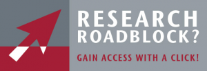 Research Roadblock? Gain access with a click